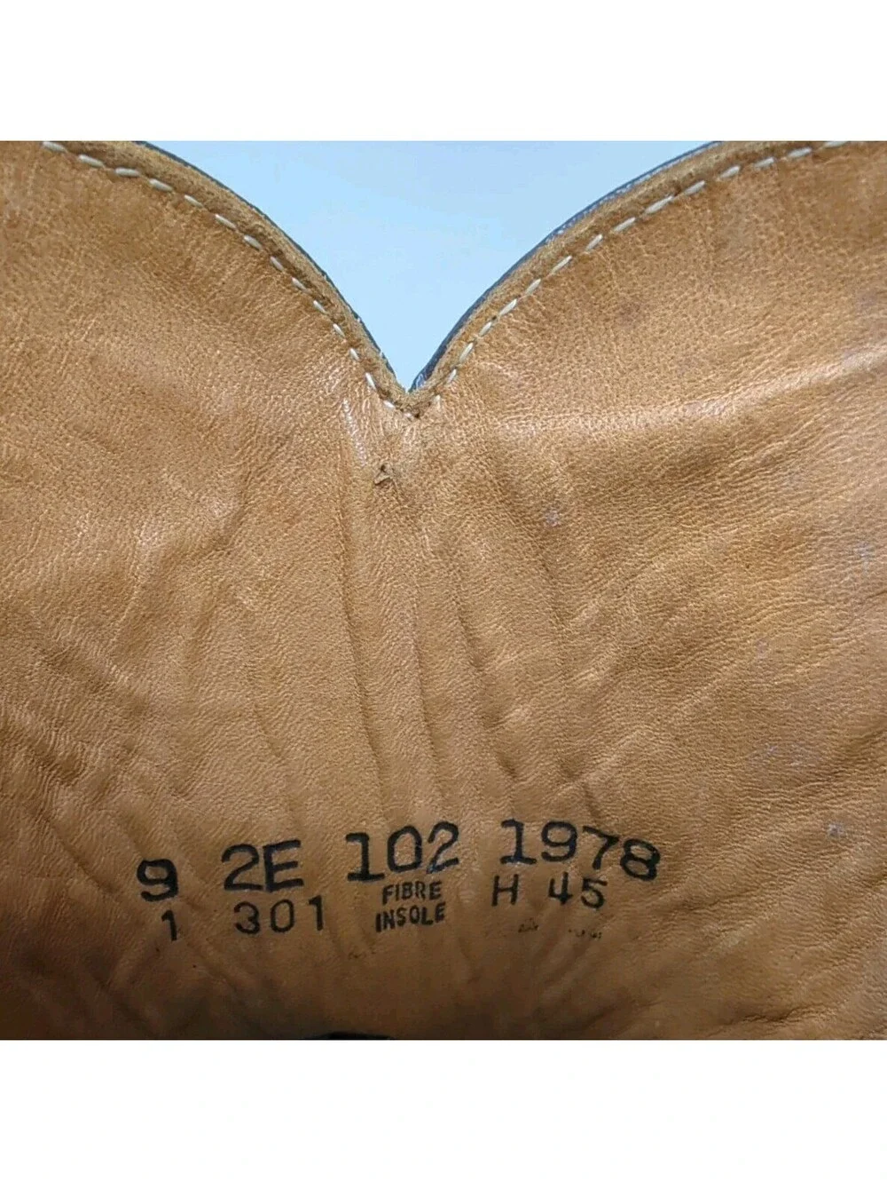 Wolverine Pigskin Suede Cowboy Boots Men 9 EE Wide USA Harvest Wheat Vintage 70s